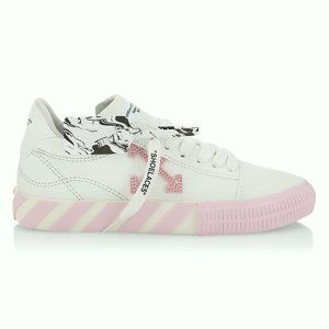 Off-White Low Vulcanized Canvas Sneakers